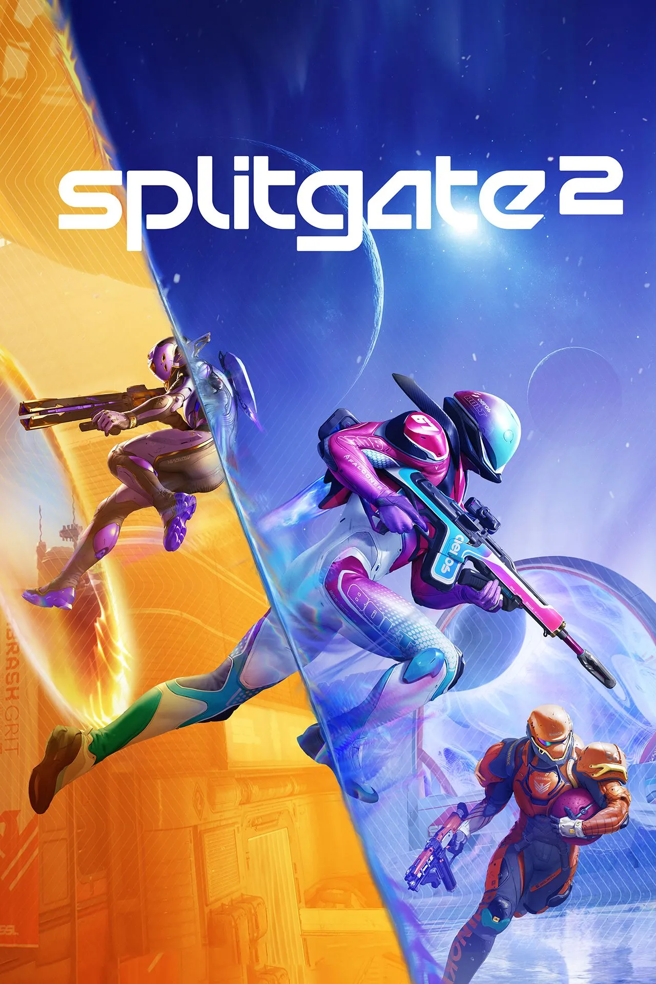 Hình ảnh quảng bá chính (Key Art) của Splitgate 2