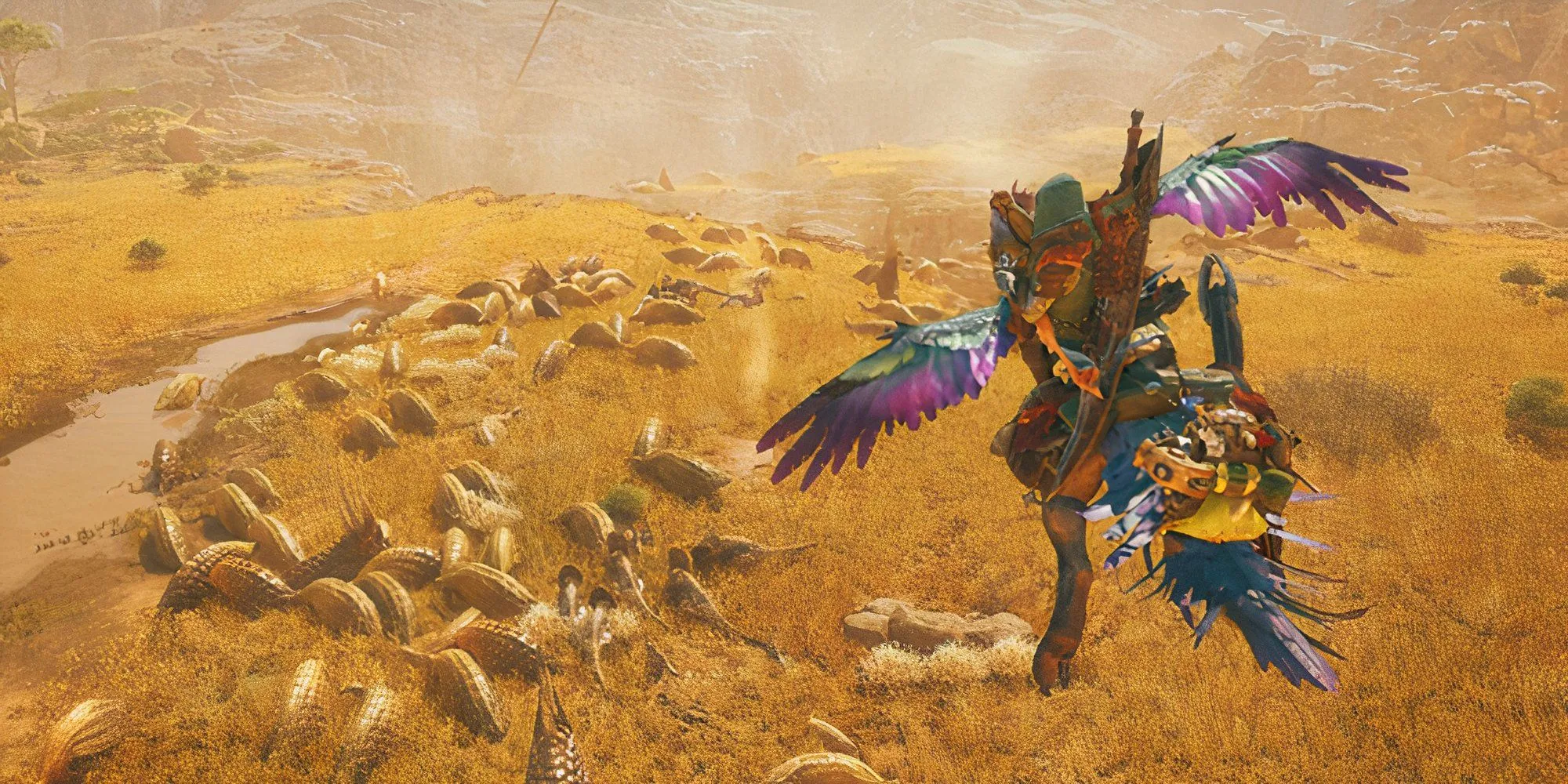 Hình ảnh toàn cảnh thế giới trong Monster Hunter Wilds