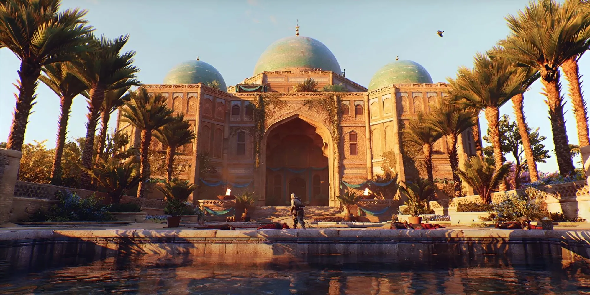 Kiến trúc đặc trưng của Baghdad trong thời kỳ hoàng kim Hồi giáo, từ Assassin's Creed Mirage