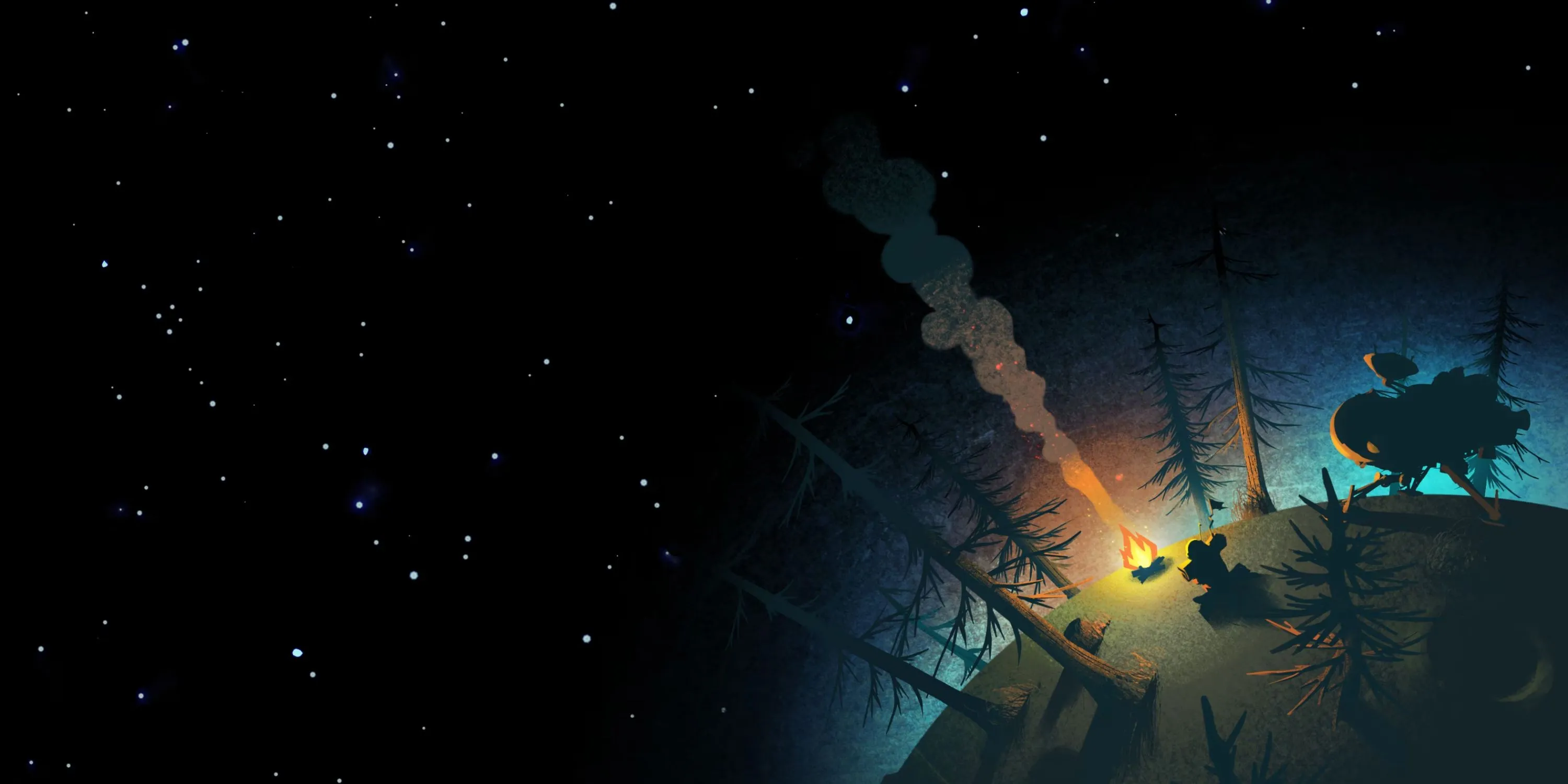 Ảnh bìa game Outer Wilds, một tựa game vòng lặp thời gian nổi bật với yếu tố khám phá không gian và bí ẩn