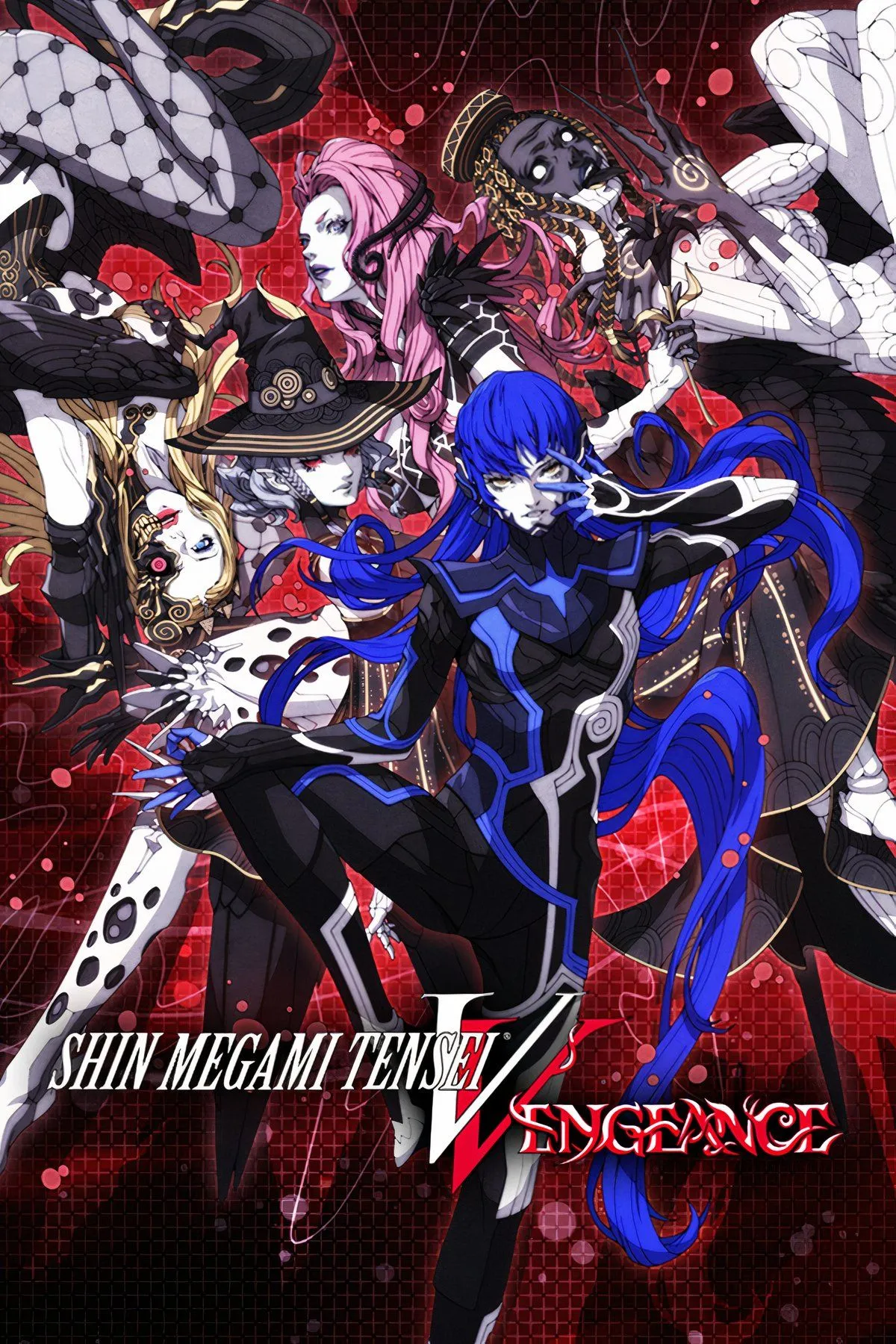 Ảnh tổng hợp của Shin Megami Tensei V Vengeance, thể hiện sự đa dạng trong phong cách game của series Megami Tensei