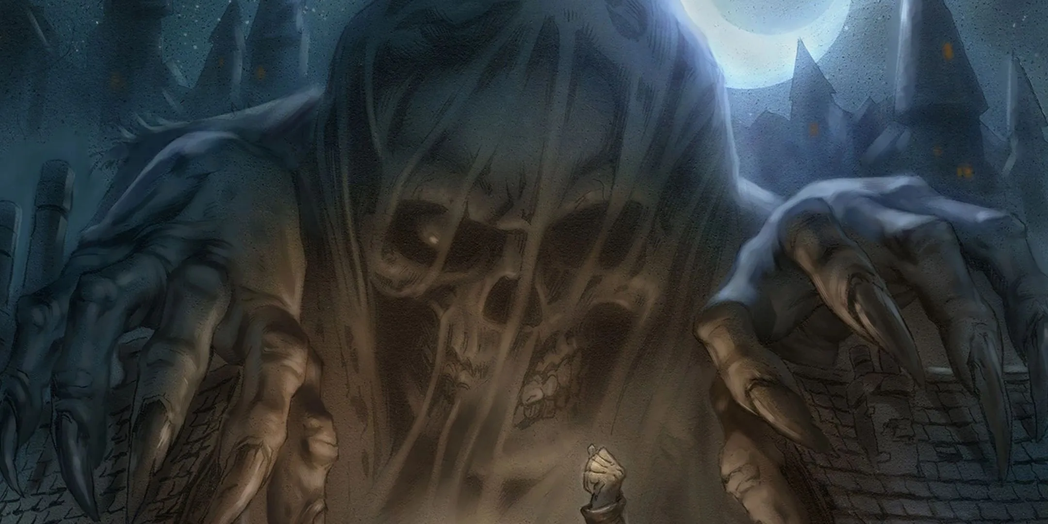 Bìa truyện Vecna: Nest of the Eldritch Eye, ví dụ về một chiến dịch D&amp;D ngắn hoặc one-shot.