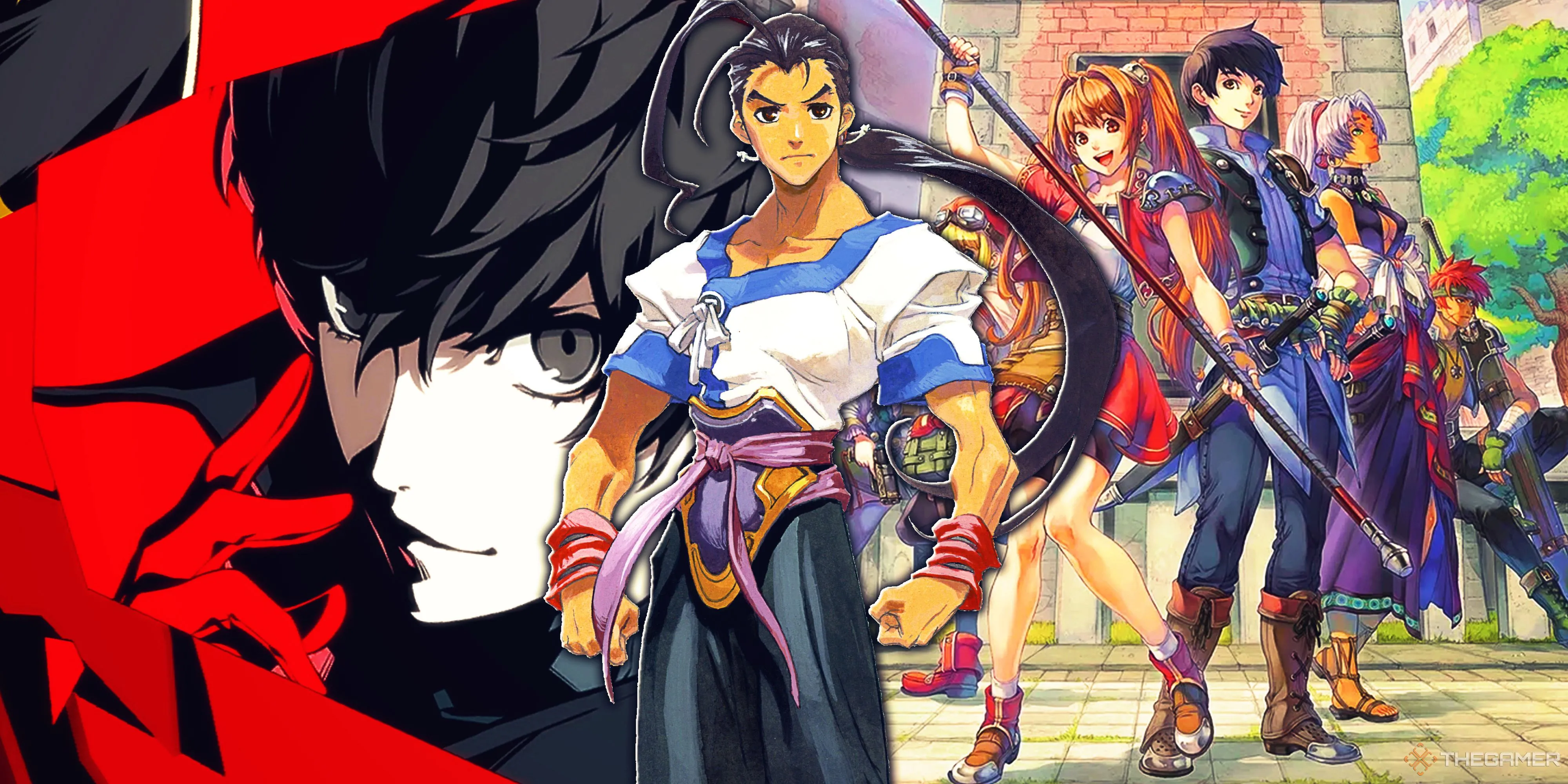 Các tựa JRPG nổi tiếng như Persona 5 Royal, Xenogears và The Legend of Heroes Trails in the Sky.