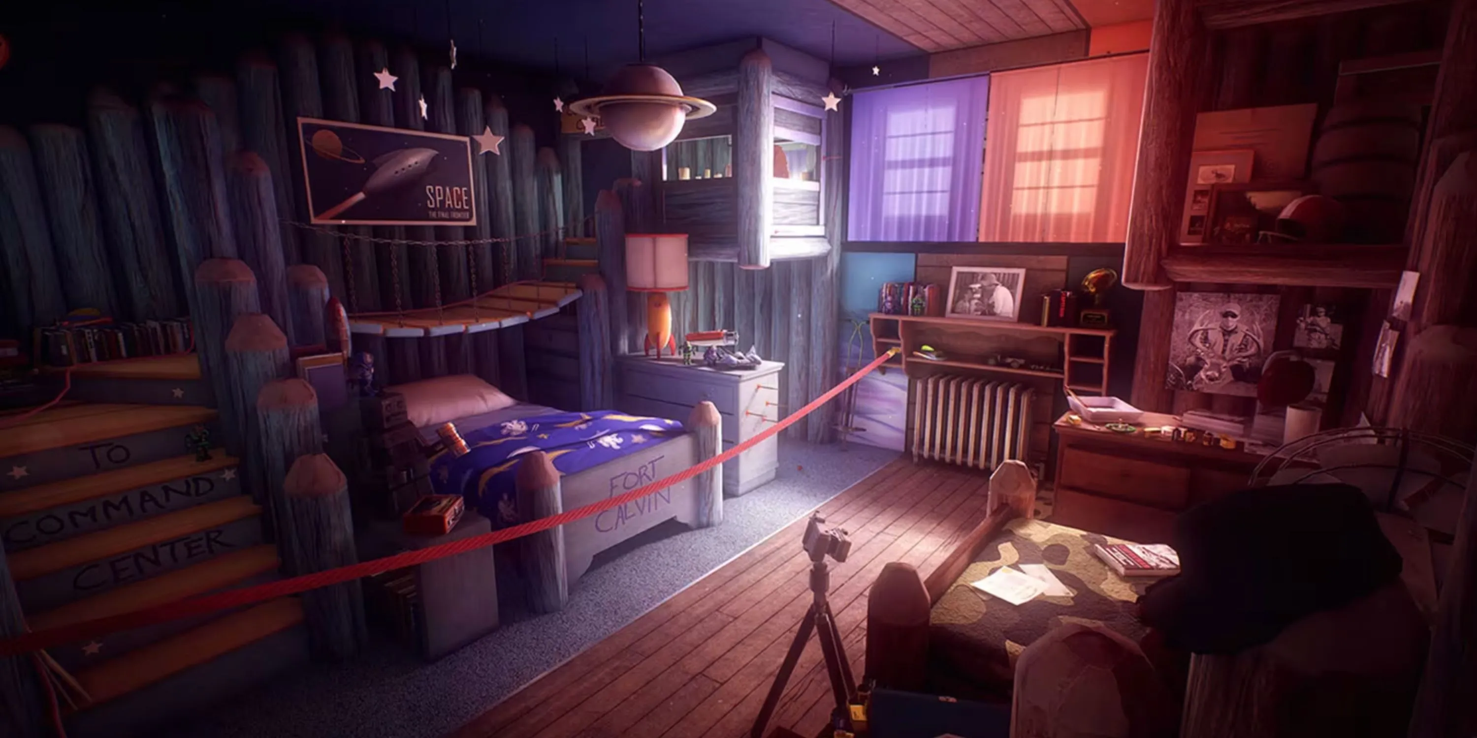 Căn nhà Finch đổ nát nhưng đầy ắp kỷ niệm trong What Remains of Edith Finch, nơi mỗi căn phòng kể một câu chuyện buồn về số phận gia đình
