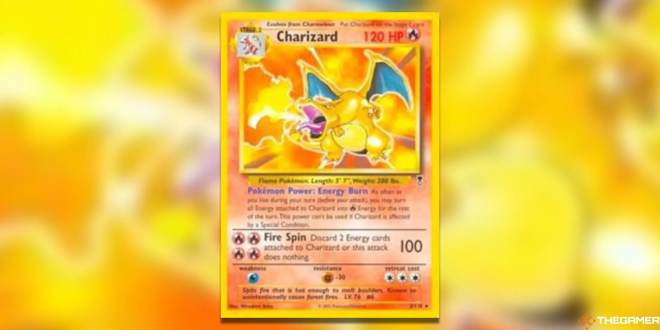 Charizard WOTC LC - Thẻ bài Pokemon TCG promo giá trị từ Legendary Collection