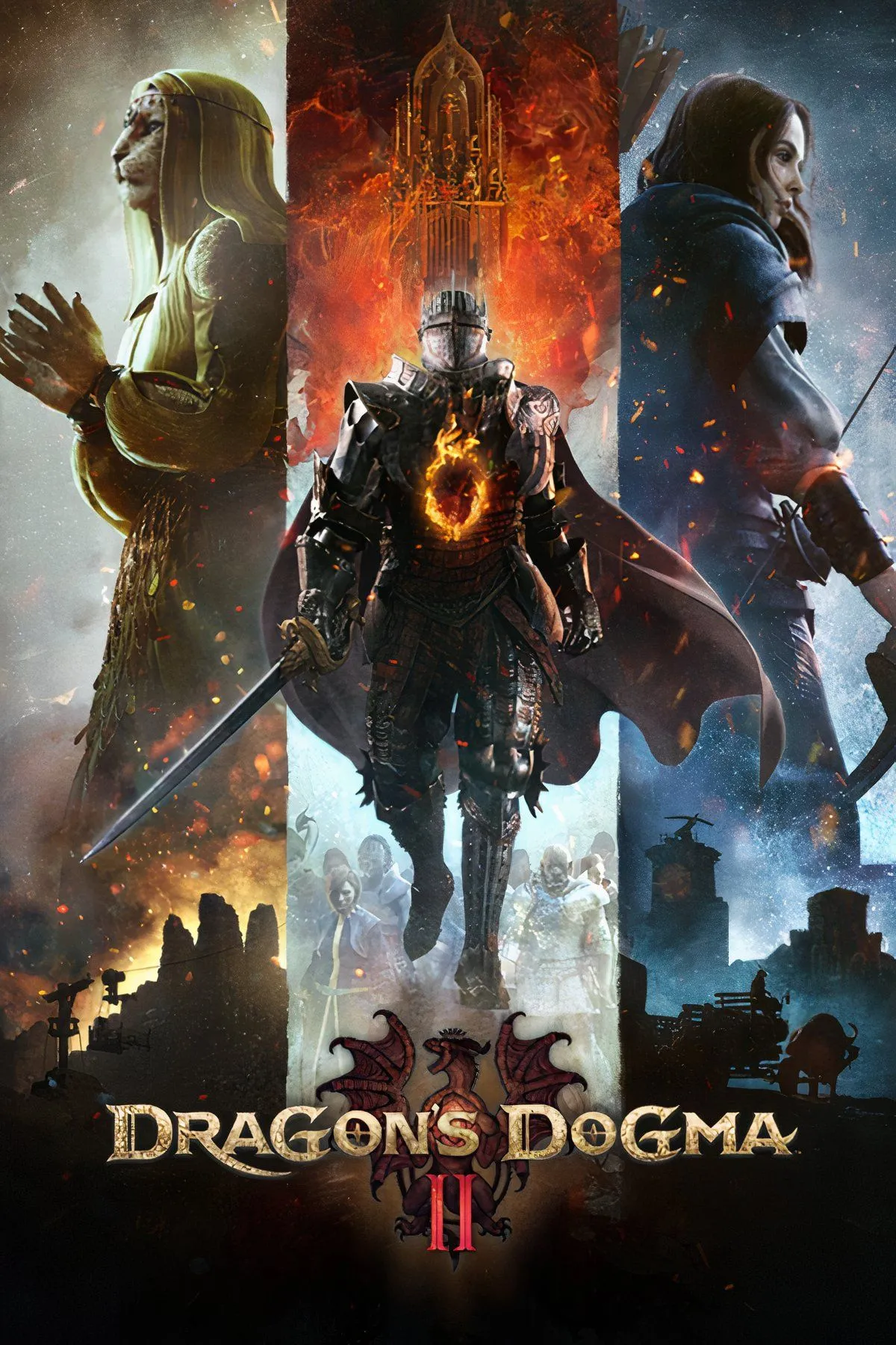 Chiến binh và Pawn khám phá thế giới của Dragon's Dogma 2, nơi nhiệm vụ phụ là trọng tâm