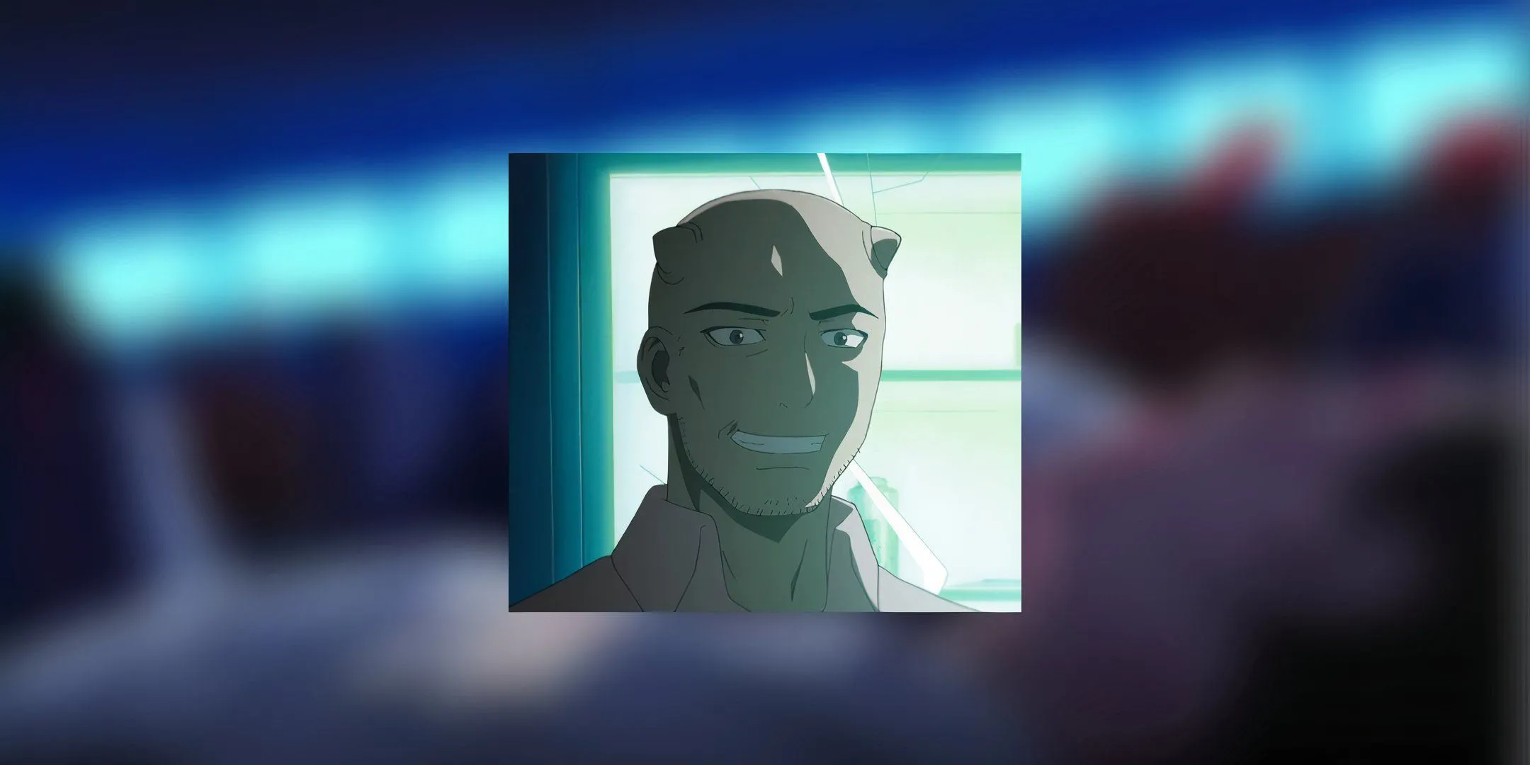 Giáo sư Kakuzawa lộ diện hình hài thật sự với chiếc sừng nhỏ trong Elfen Lied.