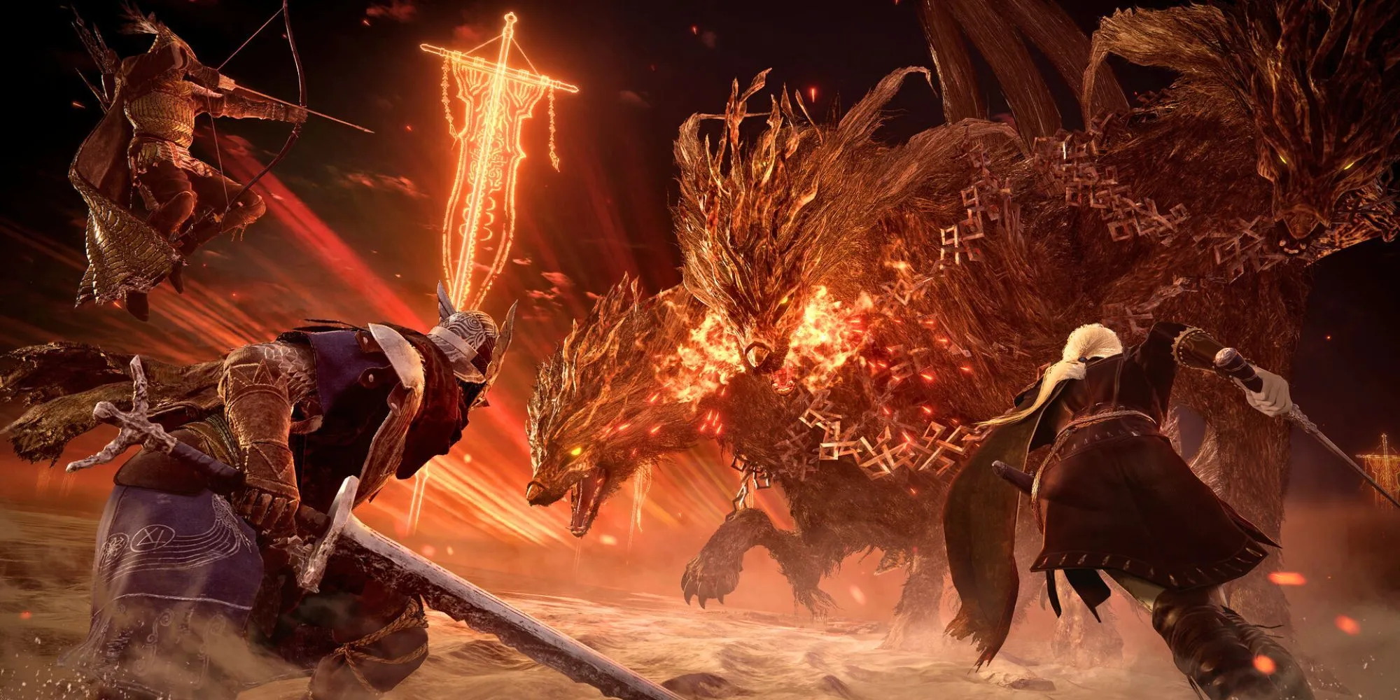 Gladius, Beast of Night, trùm đầu tiên người chơi đối mặt trong thế giới Elden Ring Nightreign