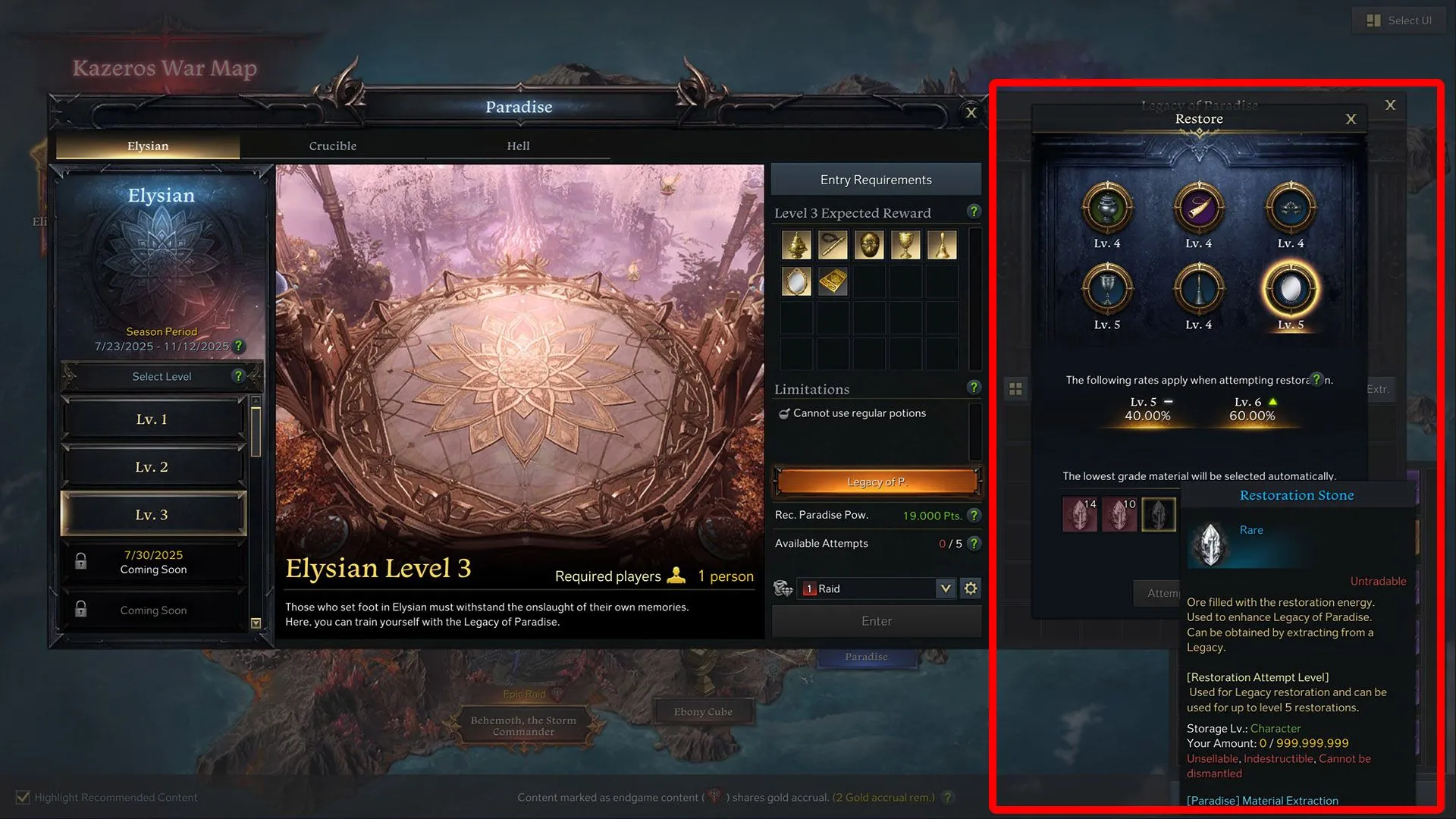 Hệ thống trang bị Legacy of Paradise với 6 mảnh gear mới trong Lost Ark