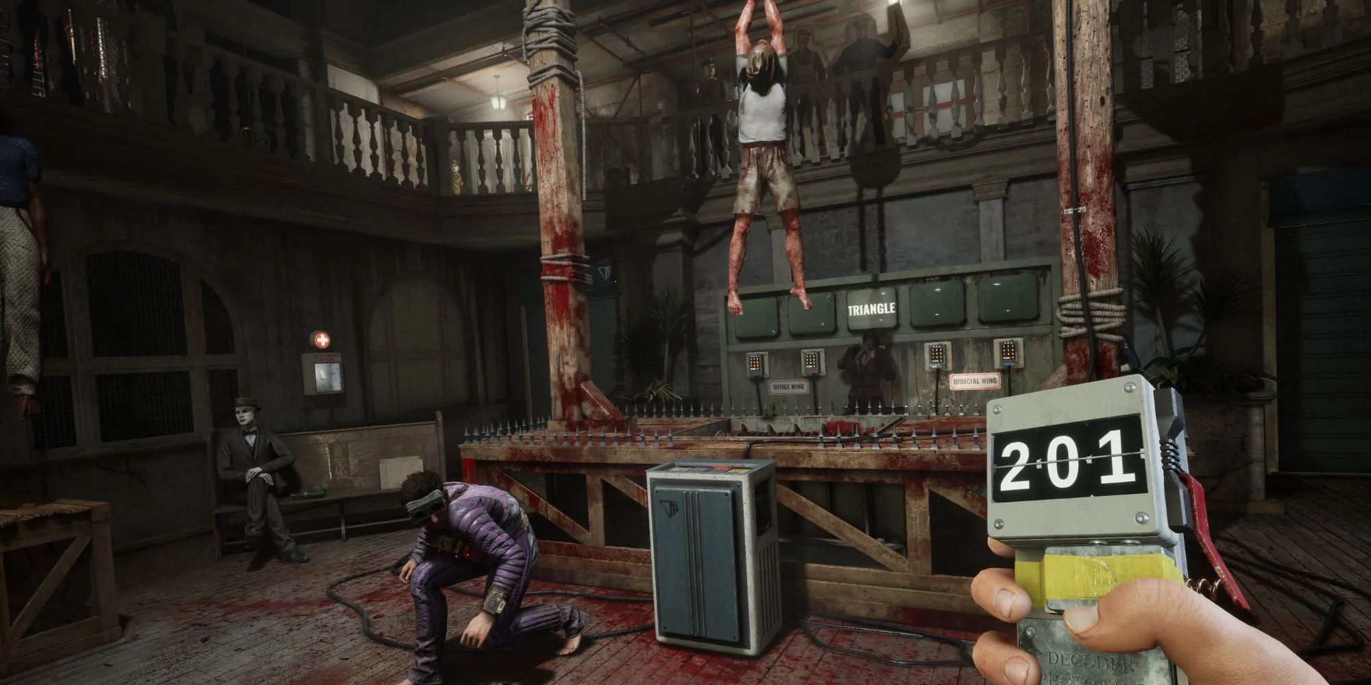 hiệu ứng ánh sáng và biểu tượng tái sinh trong hệ thống Rebirth của The Outlast Trials