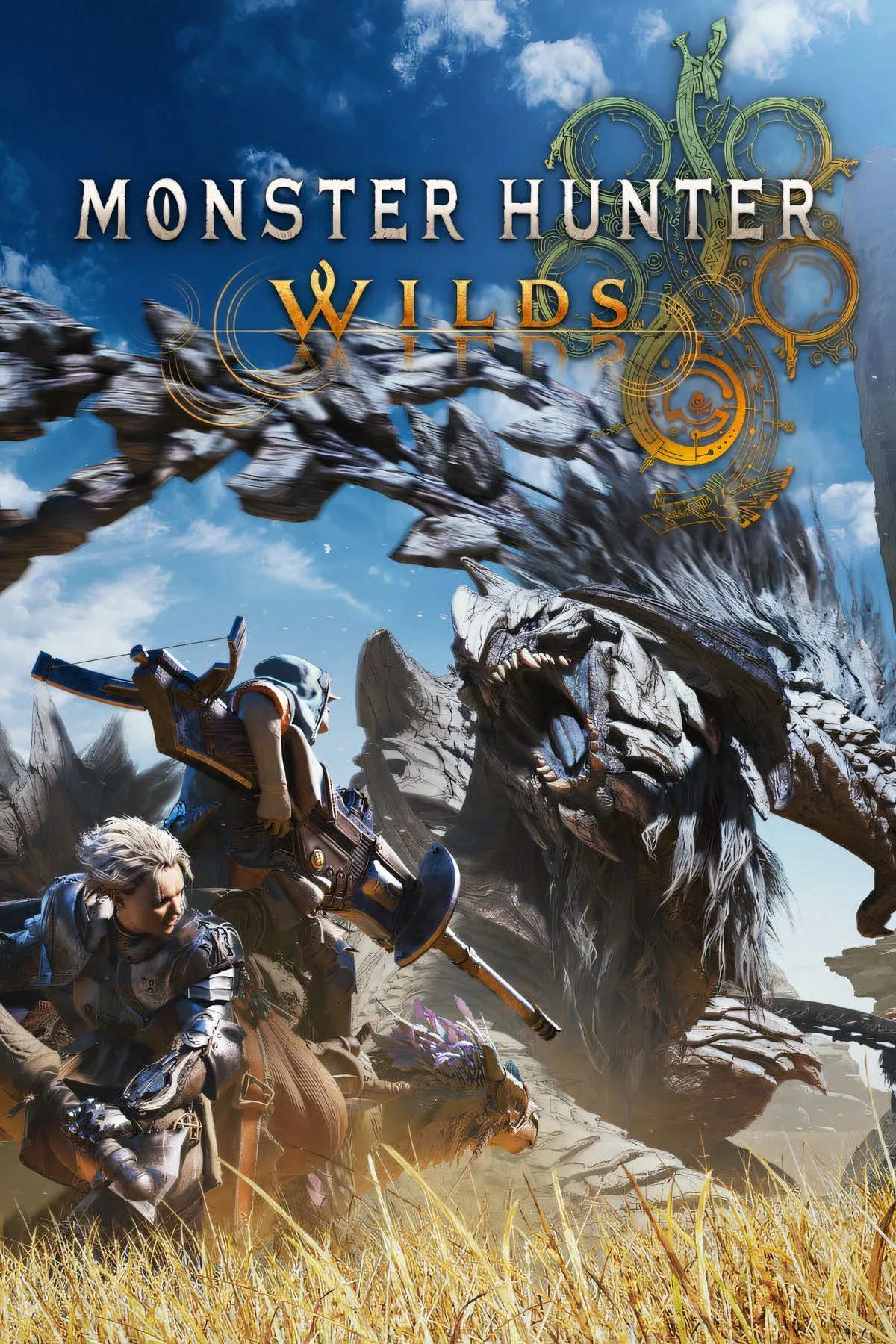 Hình ảnh bìa game Monster Hunter Wilds, đại diện cho sự phát triển và ngày càng dễ tiếp cận của series