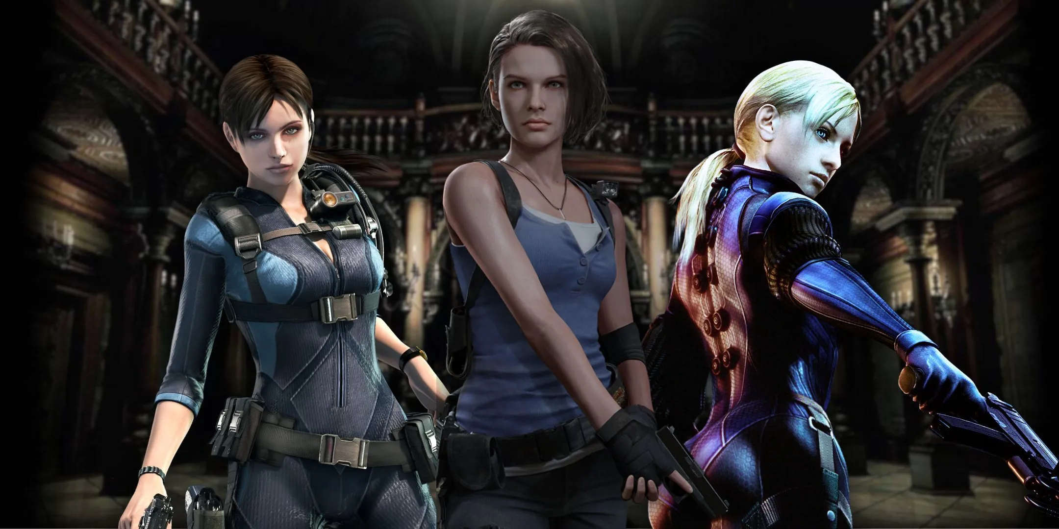 Jill Valentine với biệt thự Spencer, minh họa nhân vật kinh điển Resident Evil