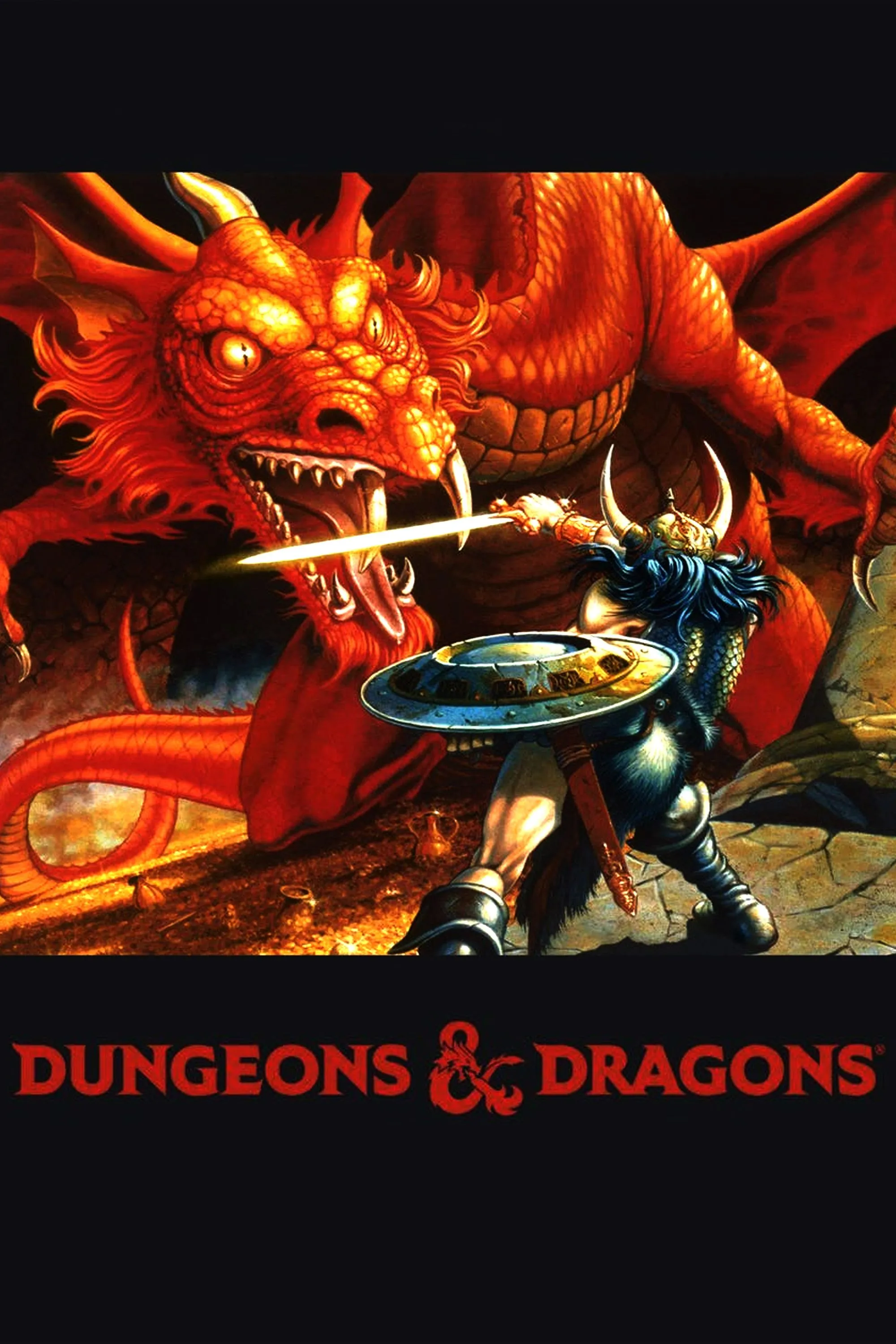 Logo và hình ảnh tổng thể của series game Dungeons &amp; Dragons.