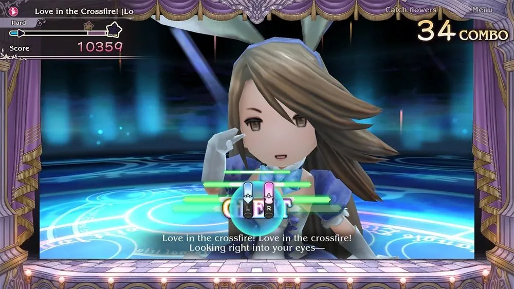 Minigame Ringabel’s Panic Cruise, nơi người chơi điều khiển khí cầu khám phá trong Bravely Default HD Remaster