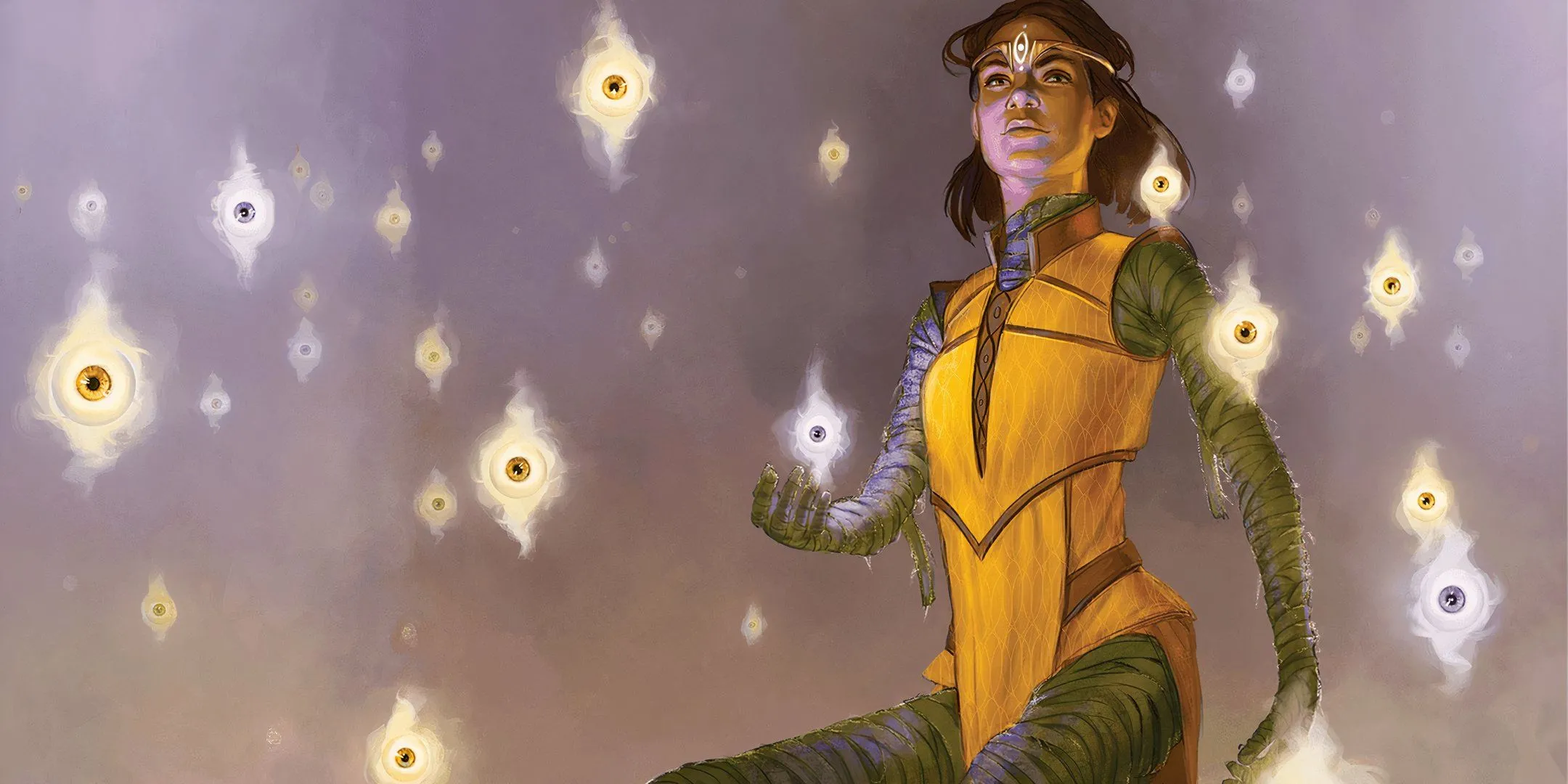NPC Valin Sarnaster từ Candlekeep Mysteries, đại diện cho thiên hướng True Neutral trong D&amp;D