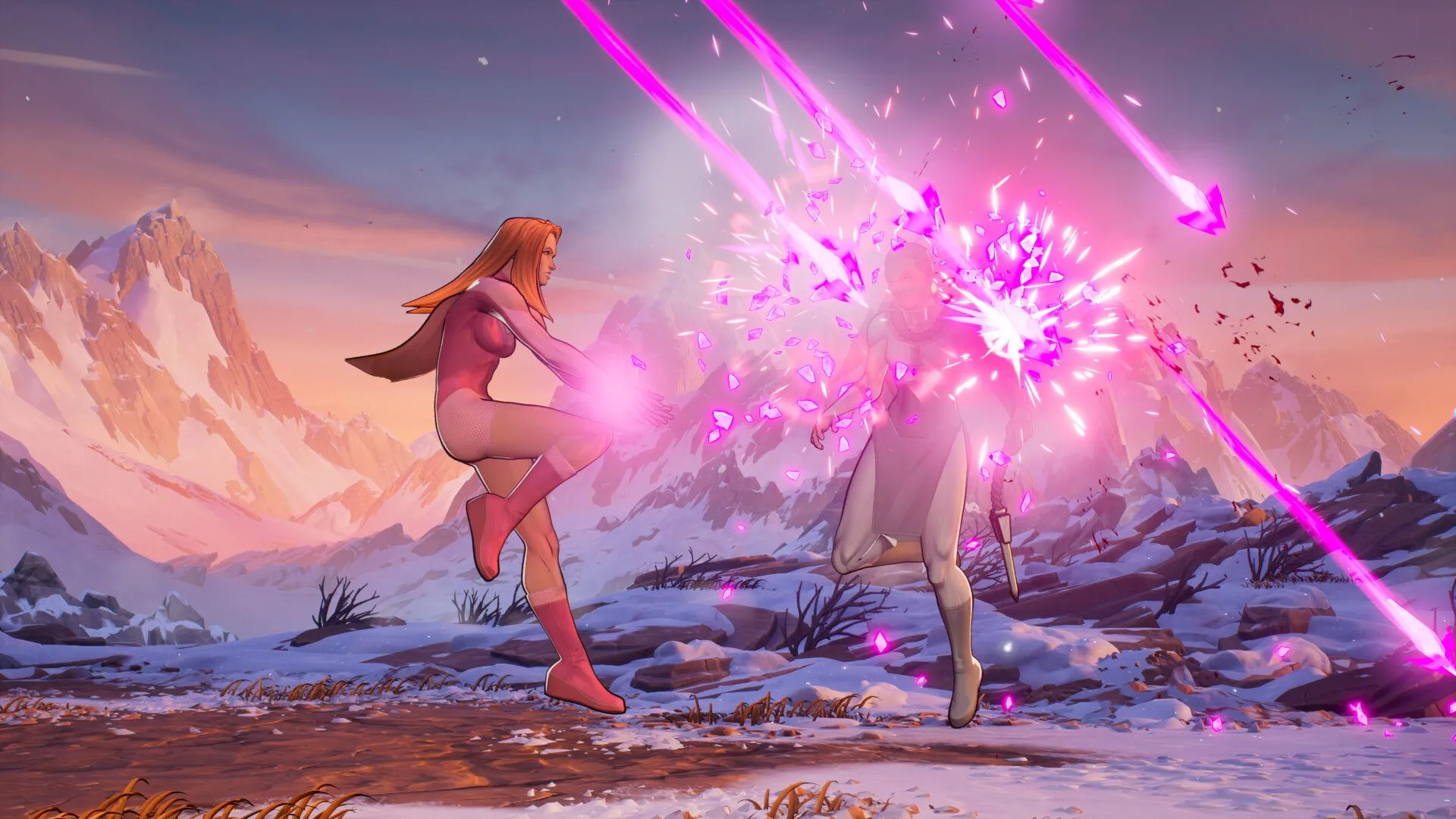 Rex Splode tung chưởng với bom chất nổ trong trận đấu Invincible Vs
