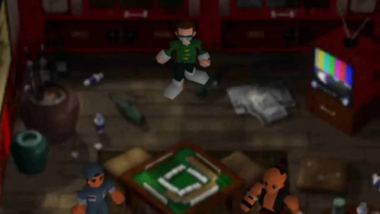 Scotch, tay sai của Don Corneo, trong dinh thự của hắn tại Final Fantasy 7 trước khi bị đánh bại.