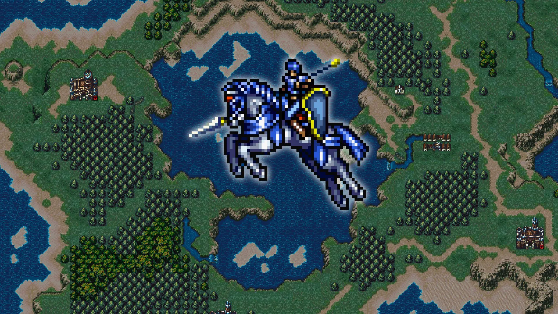 Tạo hình các nhân vật chính trong Fire Emblem: Genealogy of the Holy War, một biểu tượng của dòng game chiến thuật.