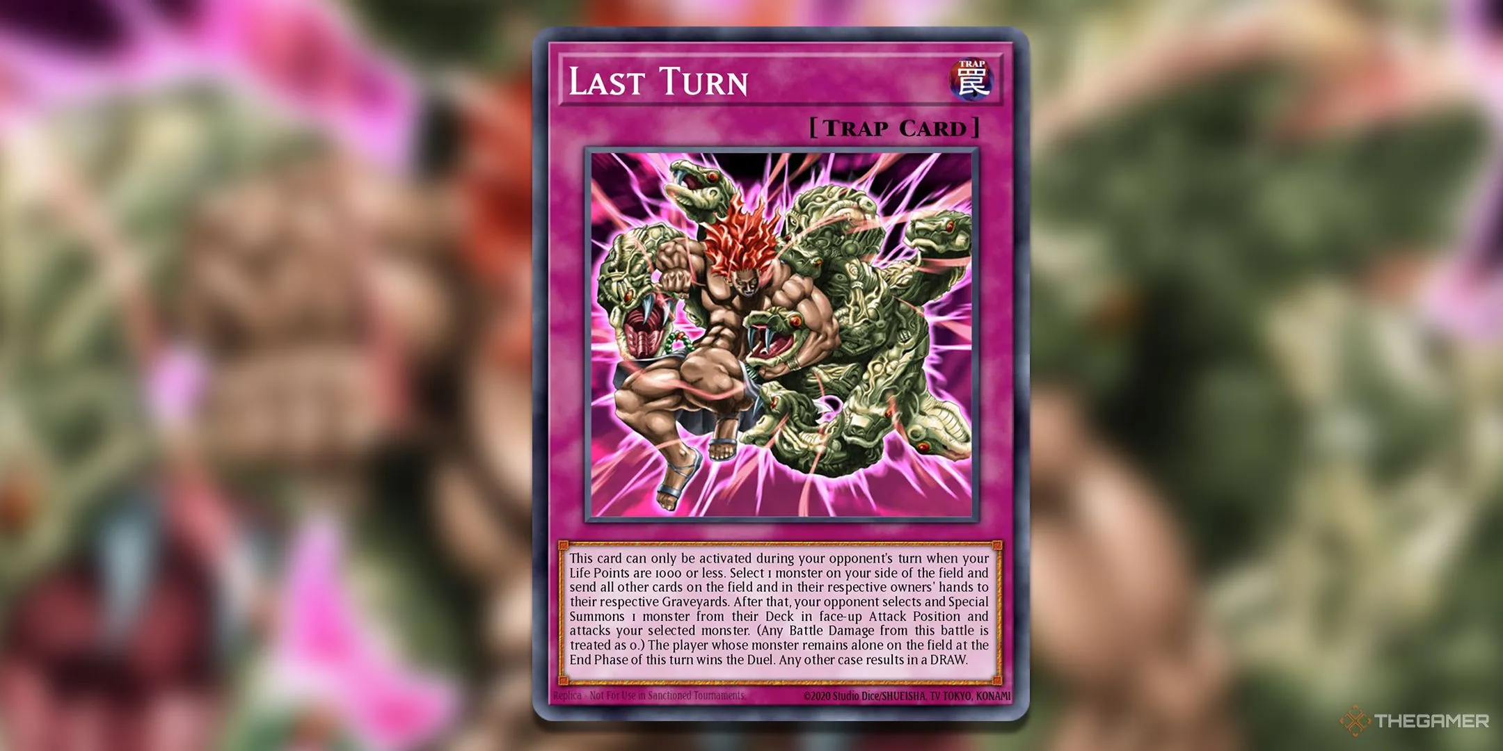 Thẻ bài ma thuật Last Turn trong Yu-Gi-Oh! TCG.