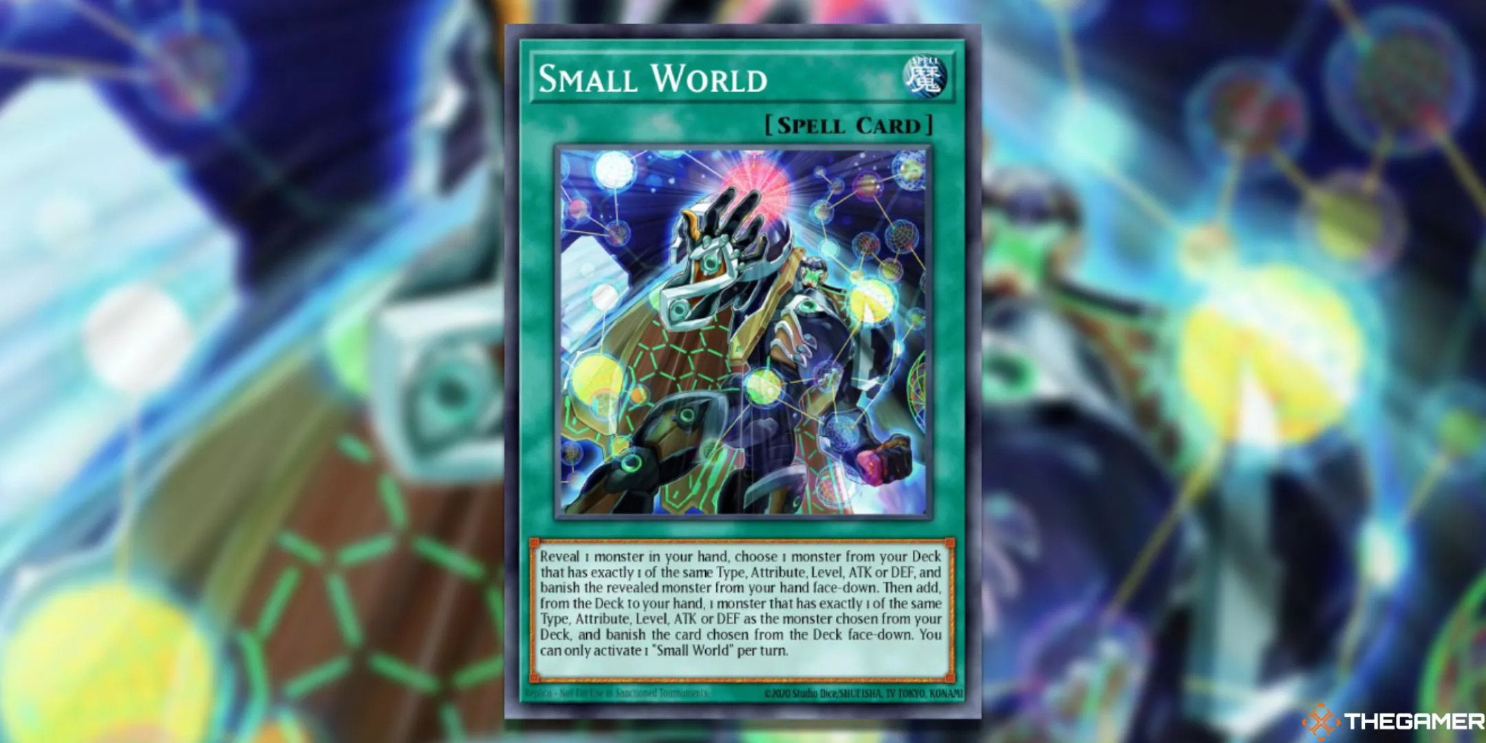 Thẻ bài phép Small World Yu-Gi-Oh! TCG.