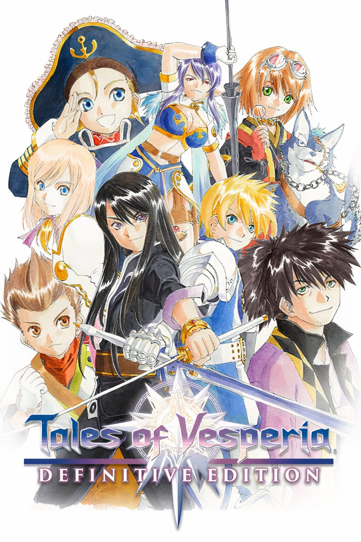 Yuri Lowell, cựu binh Tales of Vesperia, sẵn sàng chiến đấu với thanh kiếm quen thuộc.