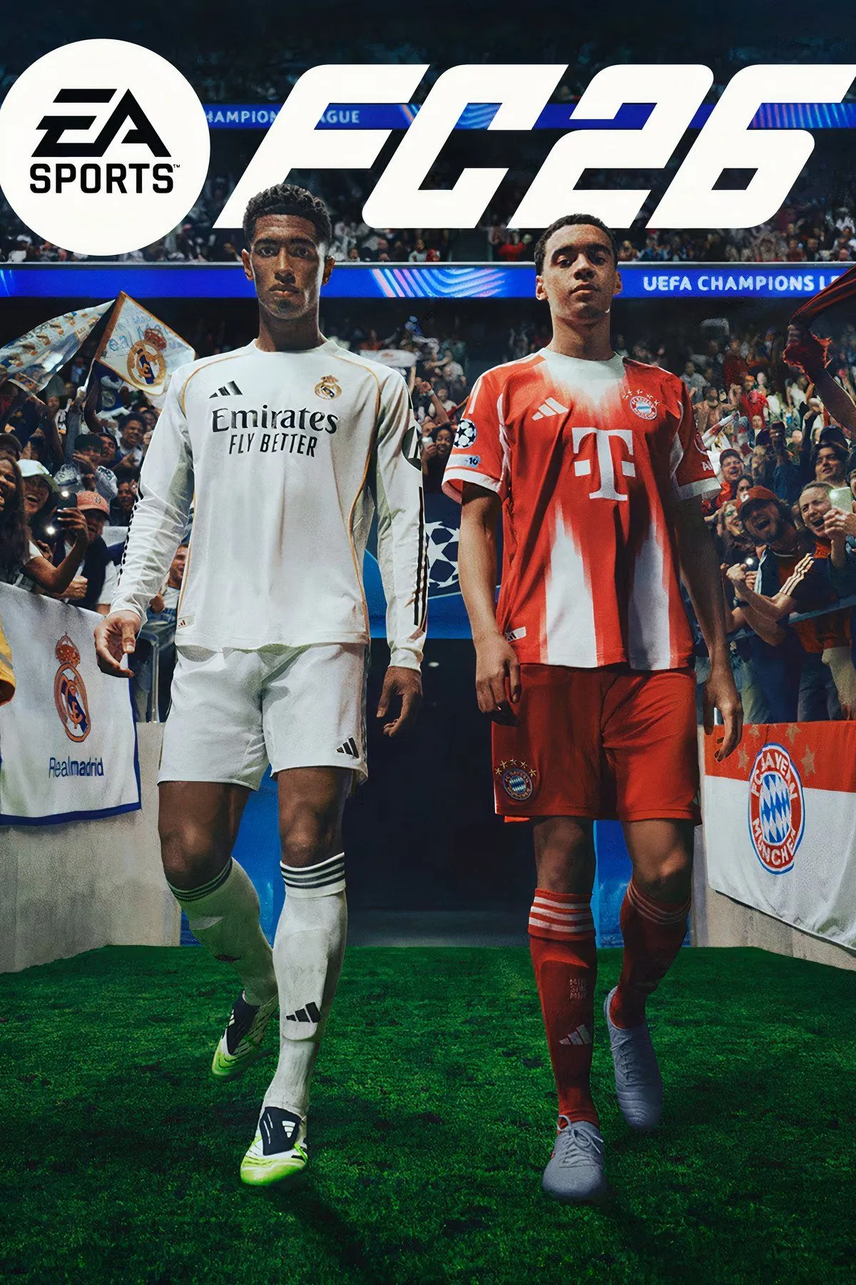 Ảnh bìa chính thức của EA Sports FC 26, biểu tượng cho mùa giải mới