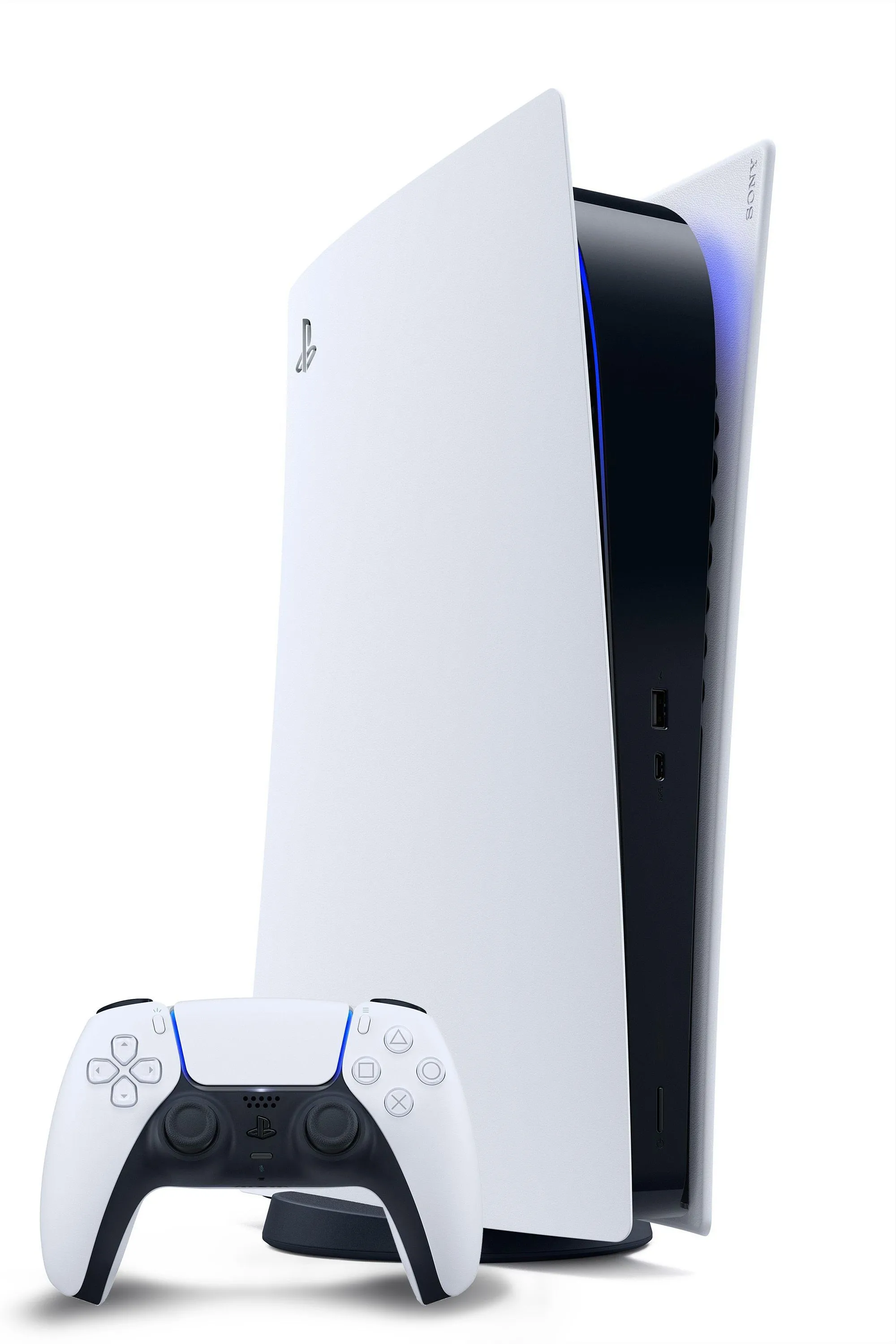 Chiếc PlayStation 5 với ổ đĩa, biểu tượng của sự lựa chọn giữa game vật lý và game kỹ thuật số