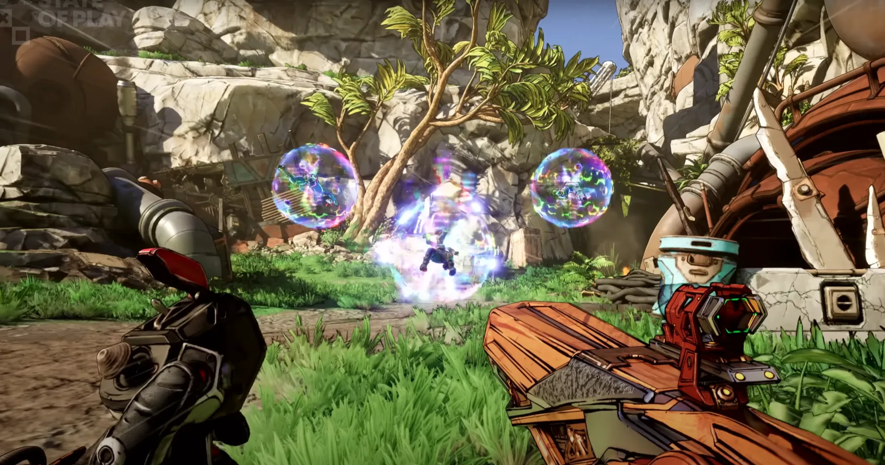 Giao diện Echo-4 mới mẻ trong Borderlands 4, phản ánh sự thay đổi