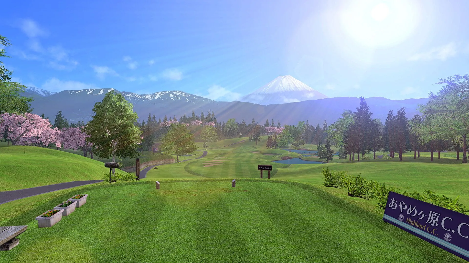 Giao diện lựa chọn nhân vật hoặc tùy chỉnh trong Everybody's Golf Hot Shots, giới thiệu các golfer với những đặc điểm và phong cách riêng biệt.