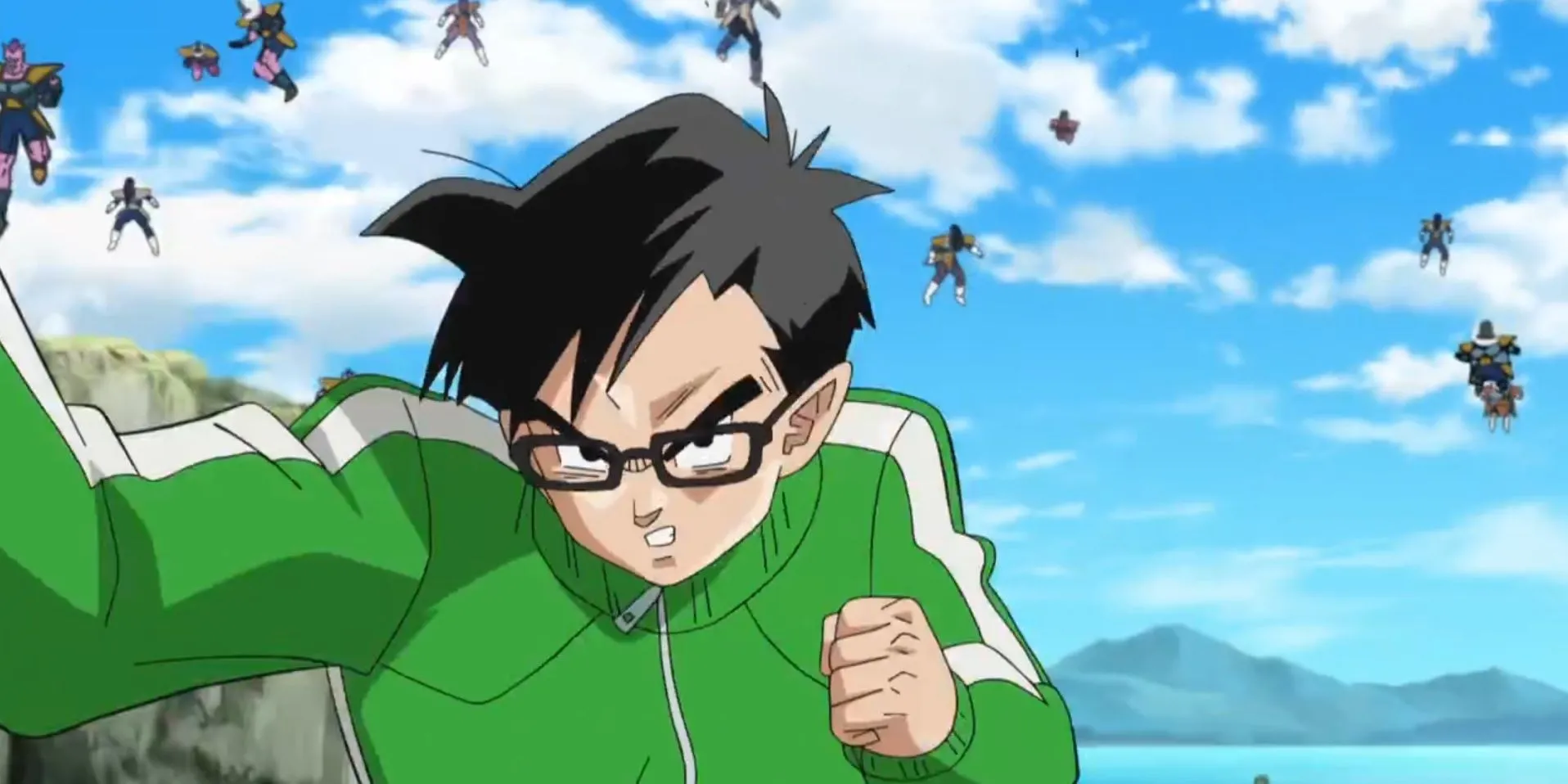 Gohan kiệt sức đối mặt với Golden Frieza