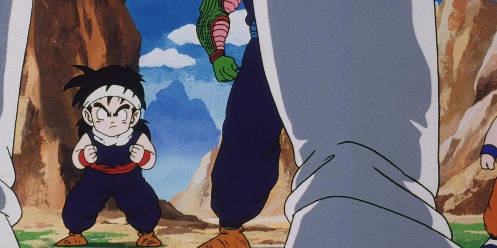 Gohan tập luyện khắc nghiệt cùng Piccolo