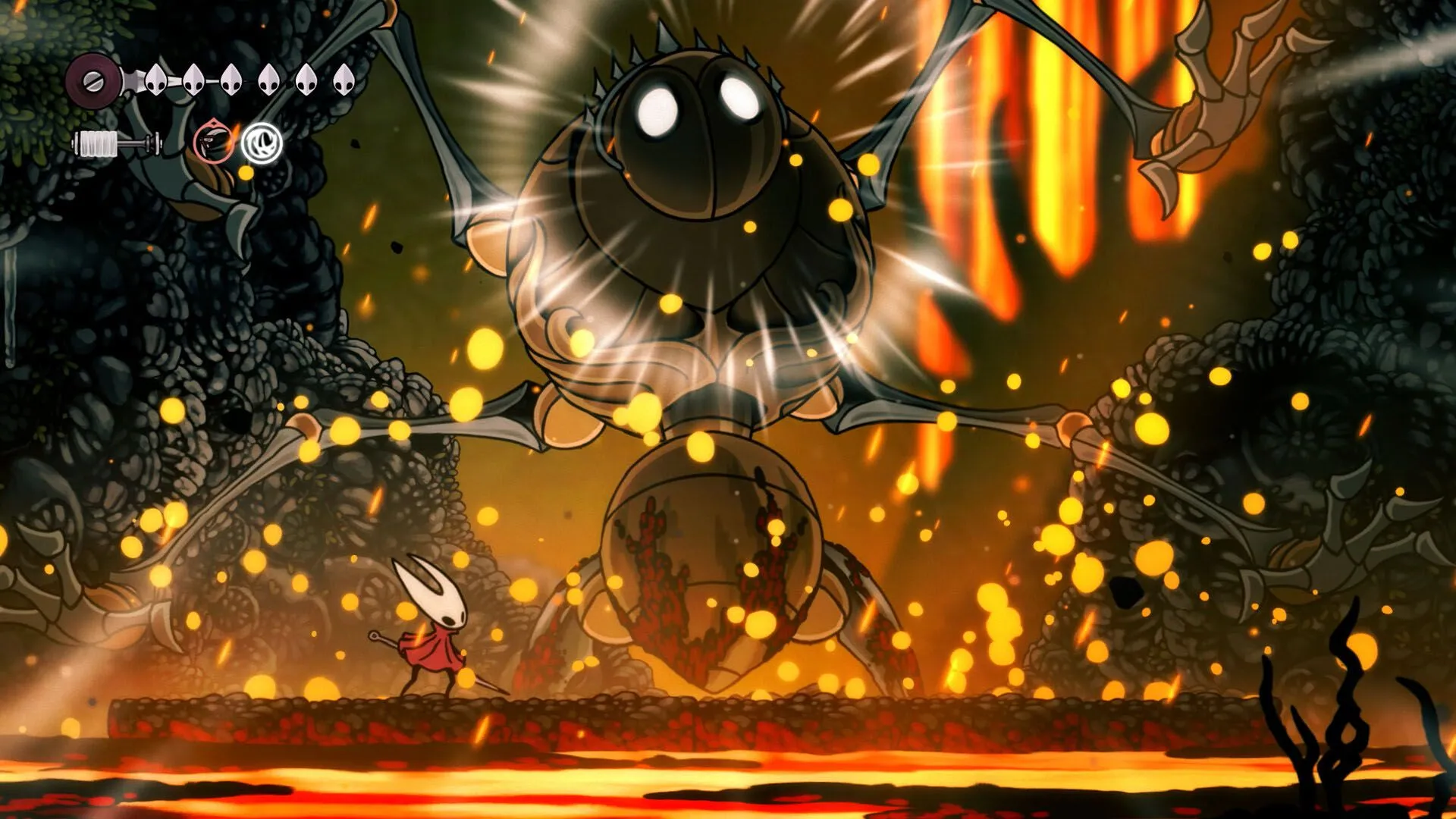 Hình ảnh logo Hollow Knight Silksong và biểu đồ xếp hạng game bán chạy nhất trên Steam, thể hiện sự thành công của game