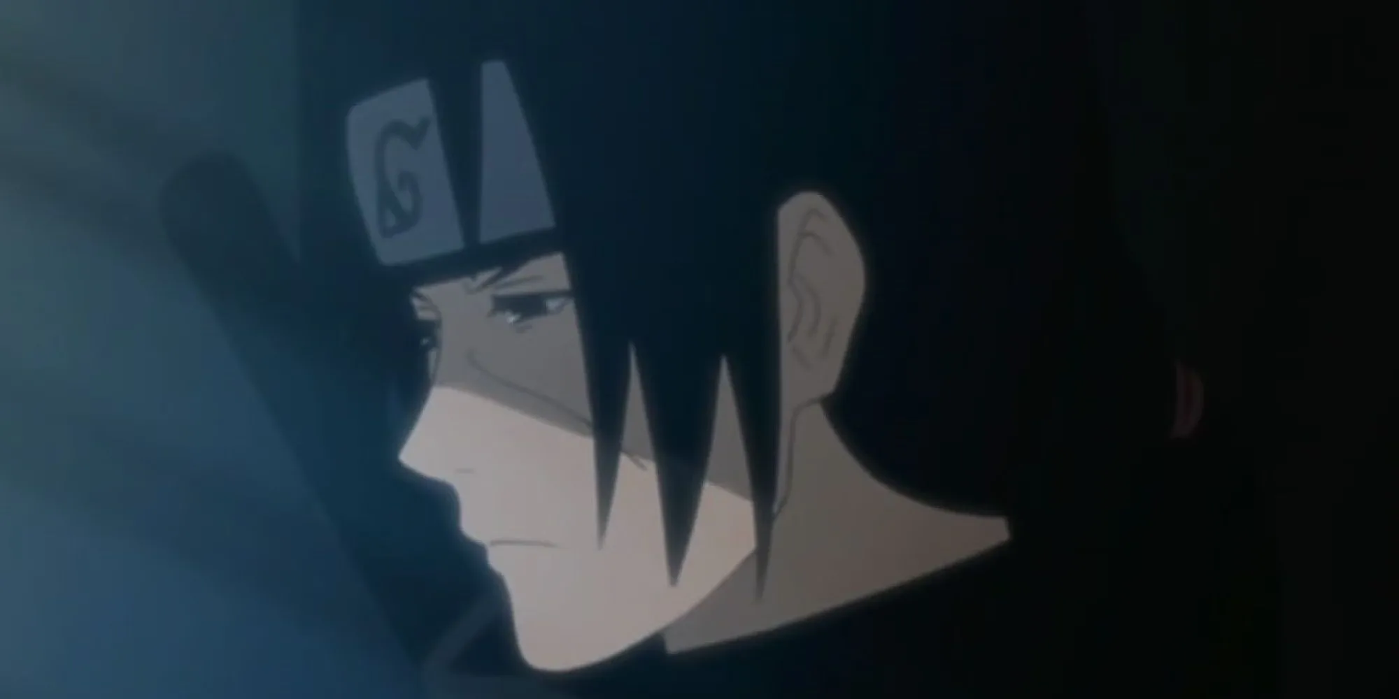 Itachi Uchiha với ánh mắt Sharingan sắc lạnh, bậc thầy Tsukuyomi