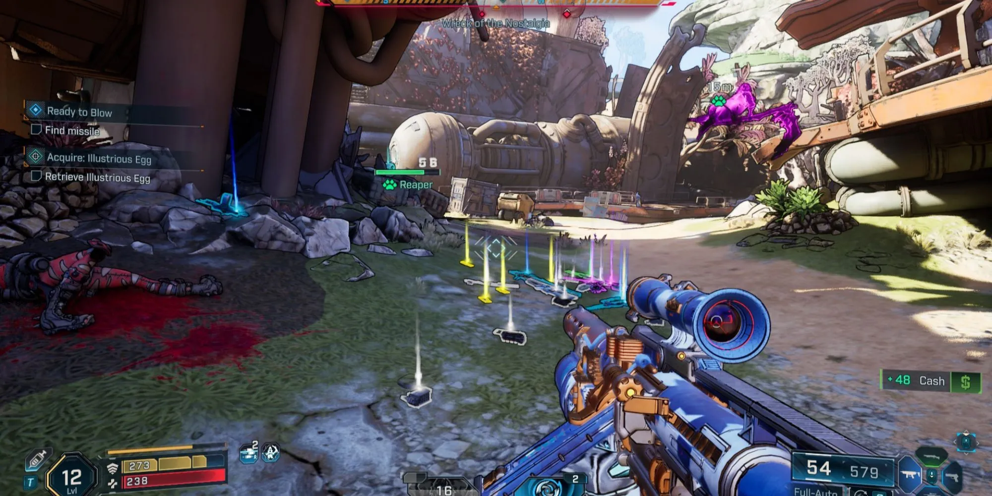 Một trận chiến rực lửa, nơi các Vault Hunter phô diễn dàn vũ khí đa dạng của Borderlands 4