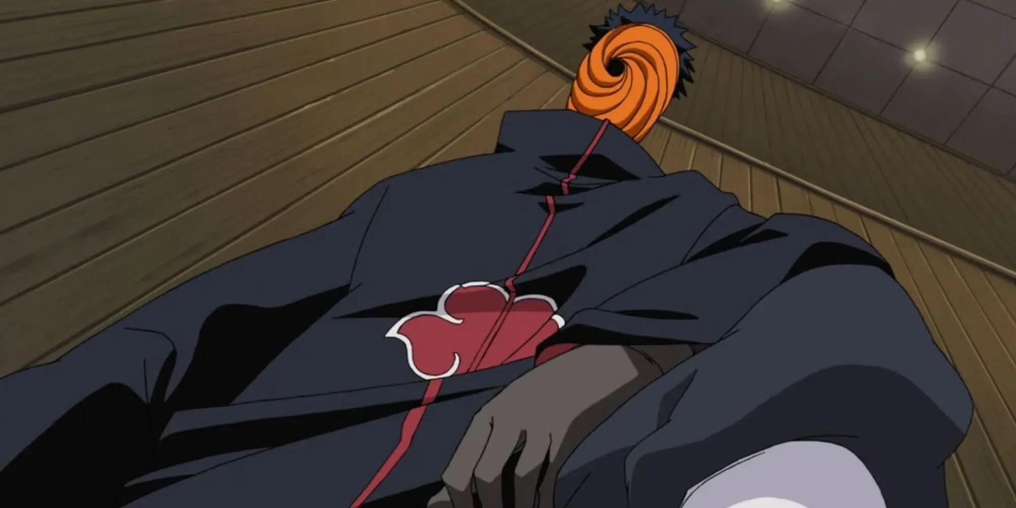 Obito Uchiha với Mangekyo Sharingan, biểu tượng của Kế hoạch Nguyệt Nhãn