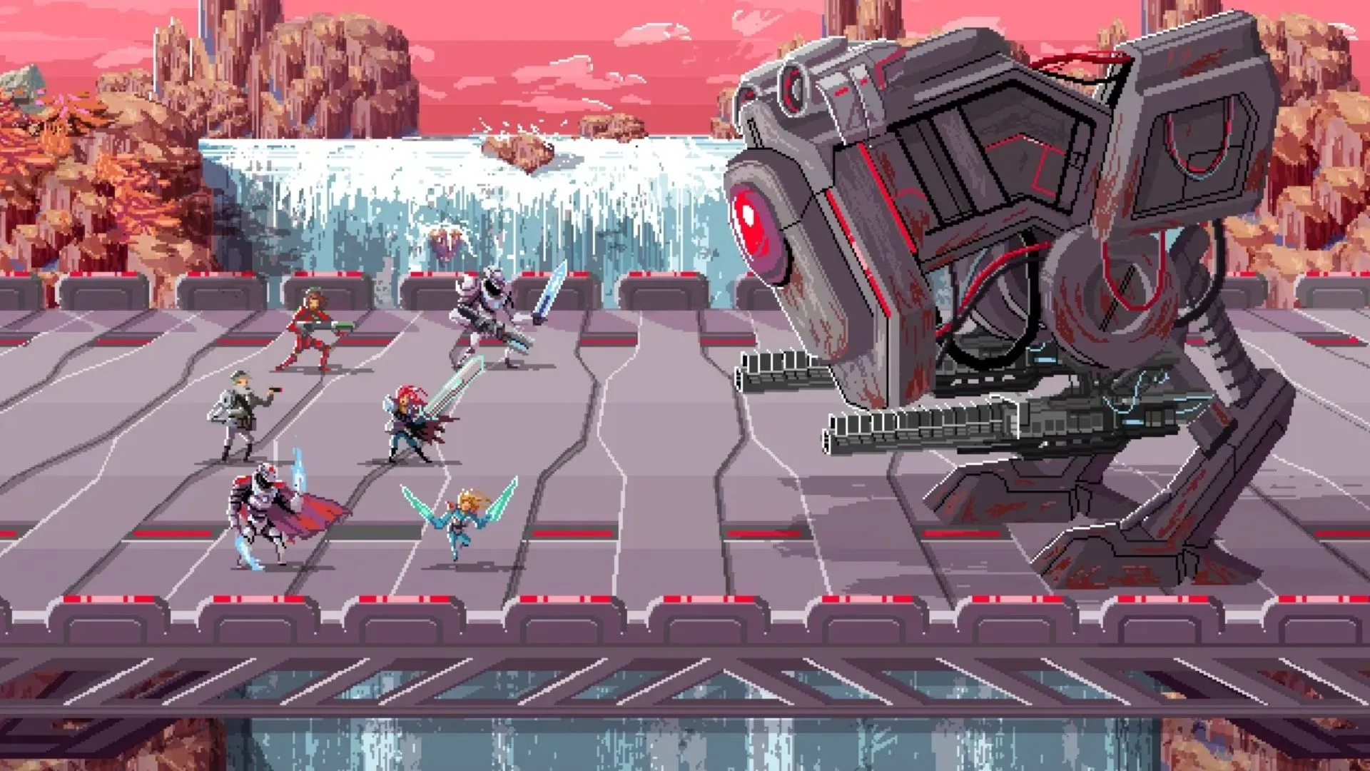 Star Renegades: Đội quân kháng chiến chiến đấu chống lại Imperium với đồ họa pixel art đẹp mắt trong game roguelike