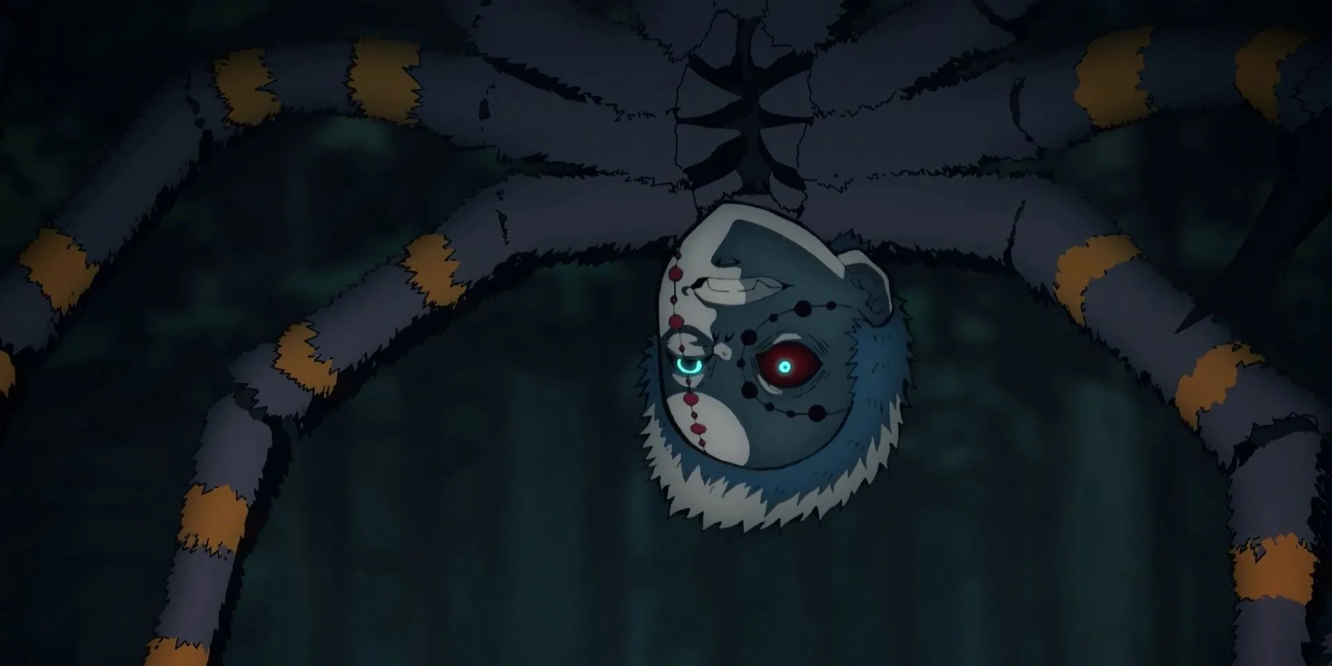 Tanjiro chần chừ khi đối mặt với Quỷ Nhện Anh Em trên núi Natagumo, suýt khiến Inosuke gặp nguy hiểm