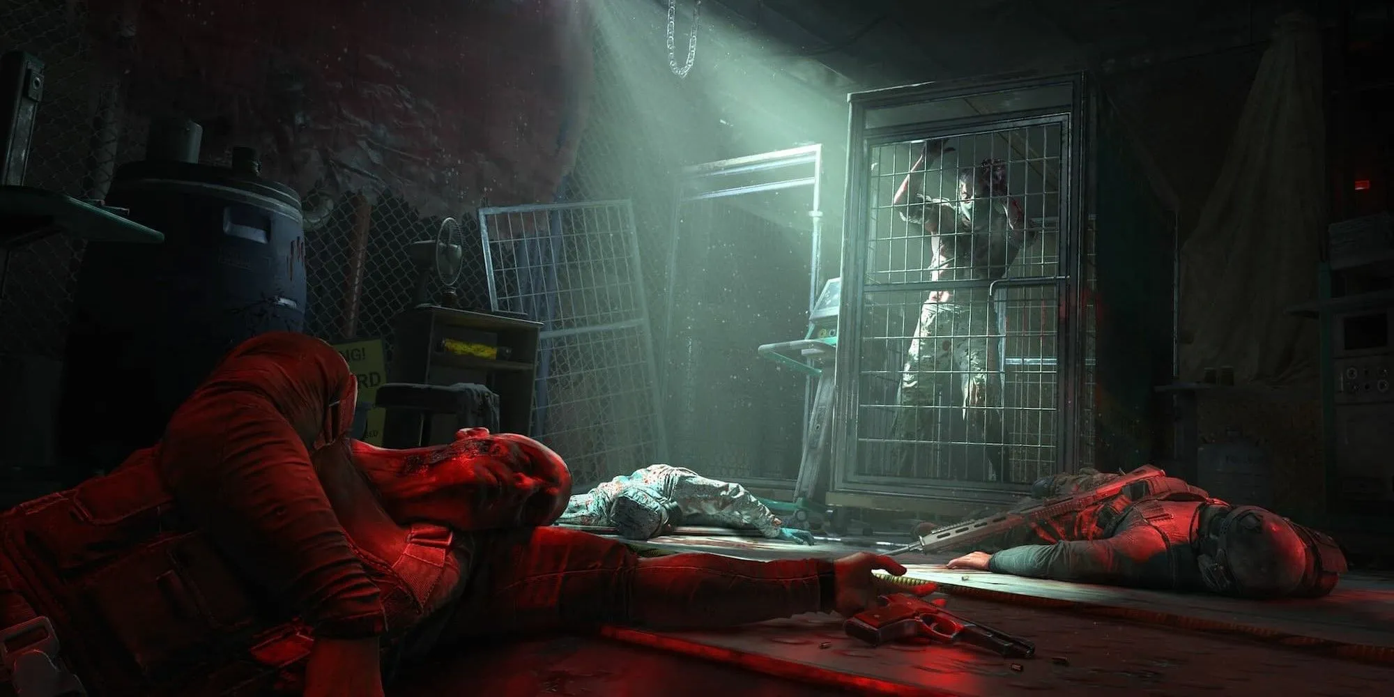 Xác sống ngổn ngang sau trận chiến khốc liệt trong Dying Light The Beast, nơi người hùng đấu tranh với quái vật bên trong